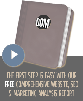 DOM website, SEO and marketing analysis report