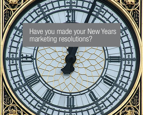 Marketing resolutions